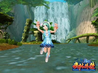 图片: 图2：武林美女惊现达人秀现场.jpg